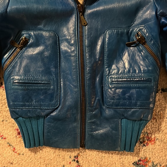 Vintage leather jacket - Picture 3 of 9